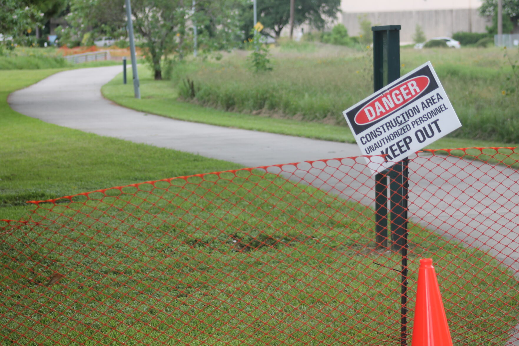 White Oak Bayou Greenway Trail Closure